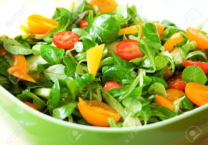 fresh vegetable salad